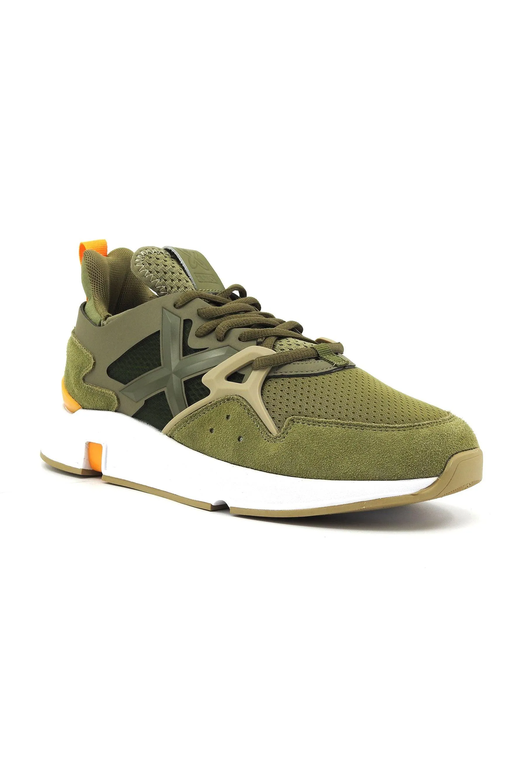 MUNICH Click 66 Sneaker Uomo Verde Militare 4172066