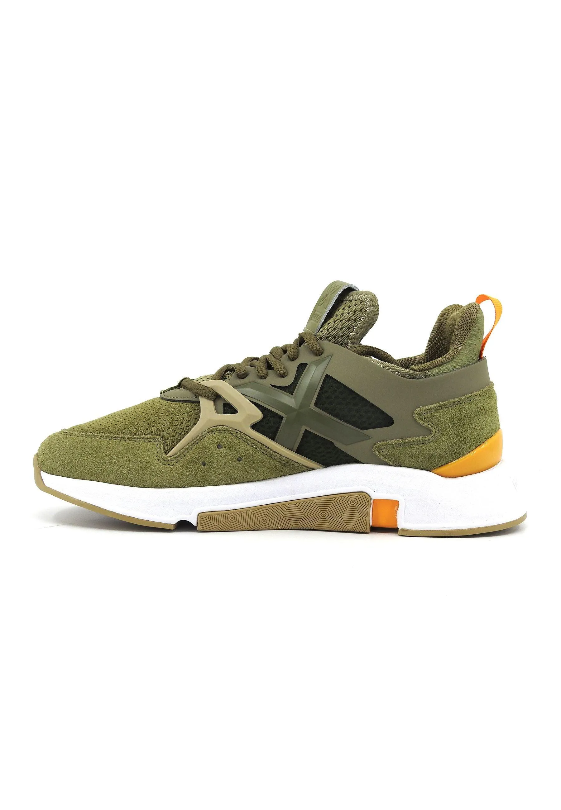 MUNICH Click 66 Sneaker Uomo Verde Militare 4172066