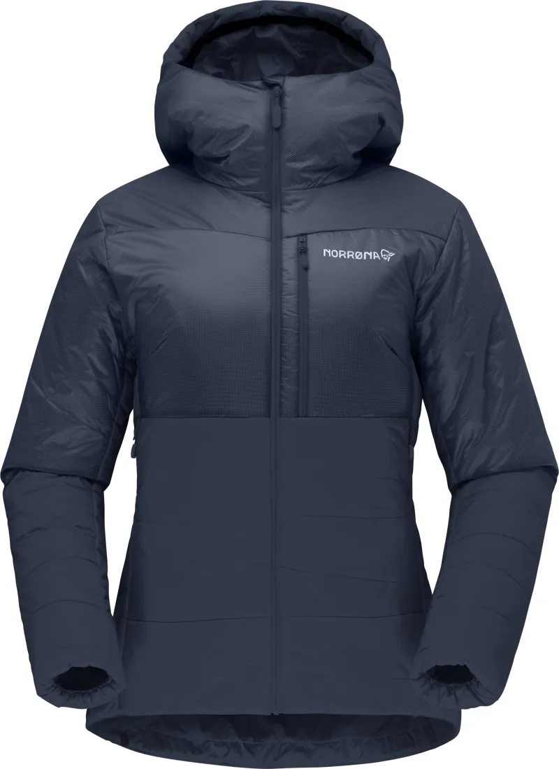 Norrona Women's Falketind Thermo60 Hood Jacket Indigo Night 