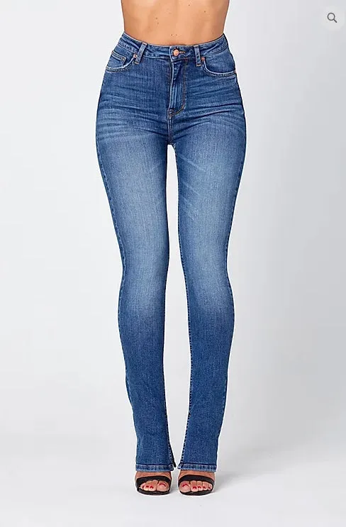 O-MORE' SHOE CUT JEANS