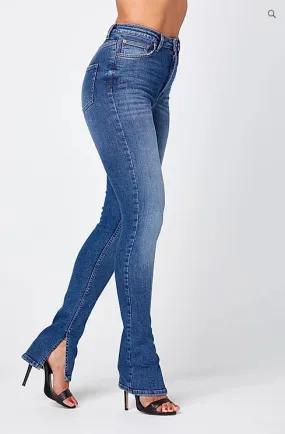 O-MORE' SHOE CUT JEANS