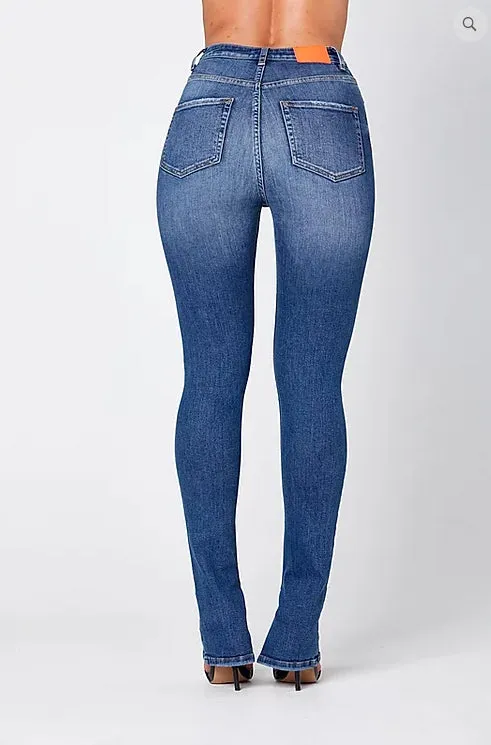 O-MORE' SHOE CUT JEANS