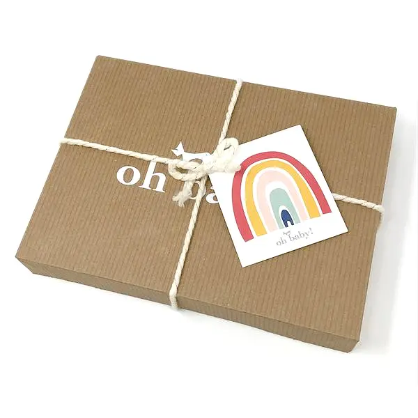 oh baby! Baby Love Gift Box Set - Charcoal