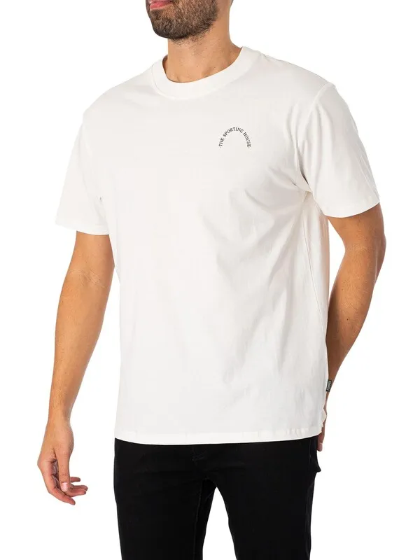 Pompeii Sporting House Graphic T-Shirt - White