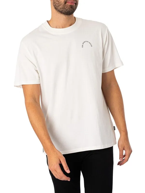 Pompeii Sporting House Graphic T-Shirt - White