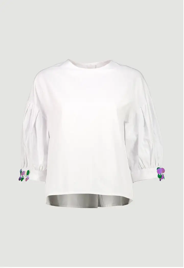 Poplin Crop Top