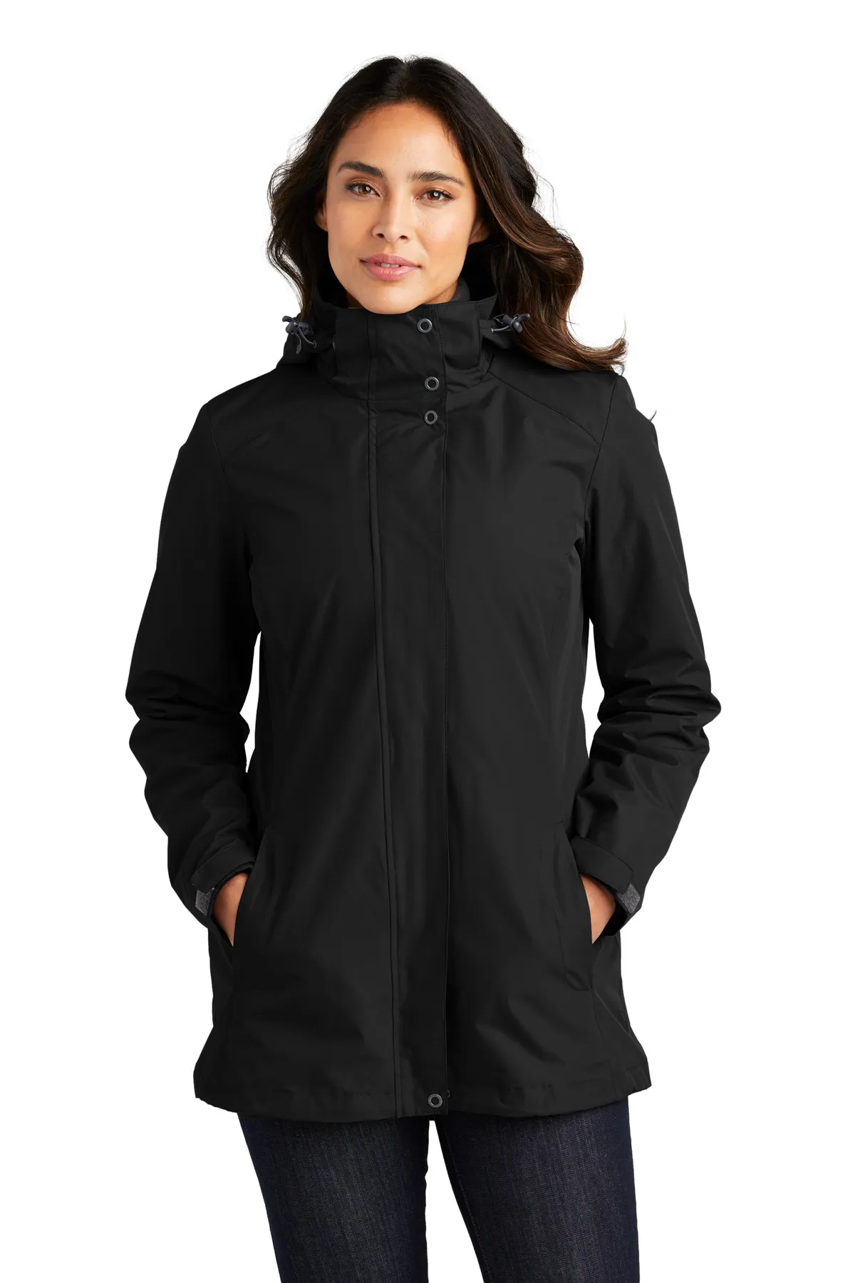 Port Authority Clothing L123 Port Authority Ladies All-Weather 3-in-1 Jacket SKU: L123