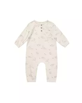 Quincy Mae - Dino Long sleeve Jumpsuit