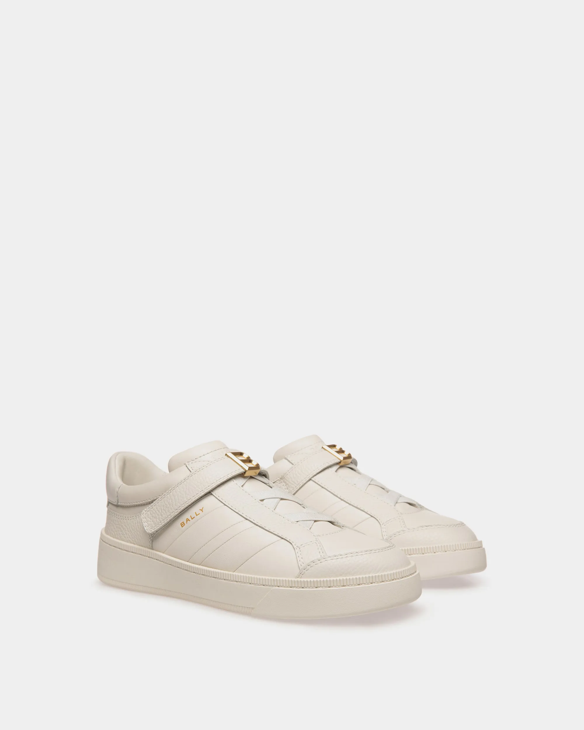 Raise Sneaker In White Leather