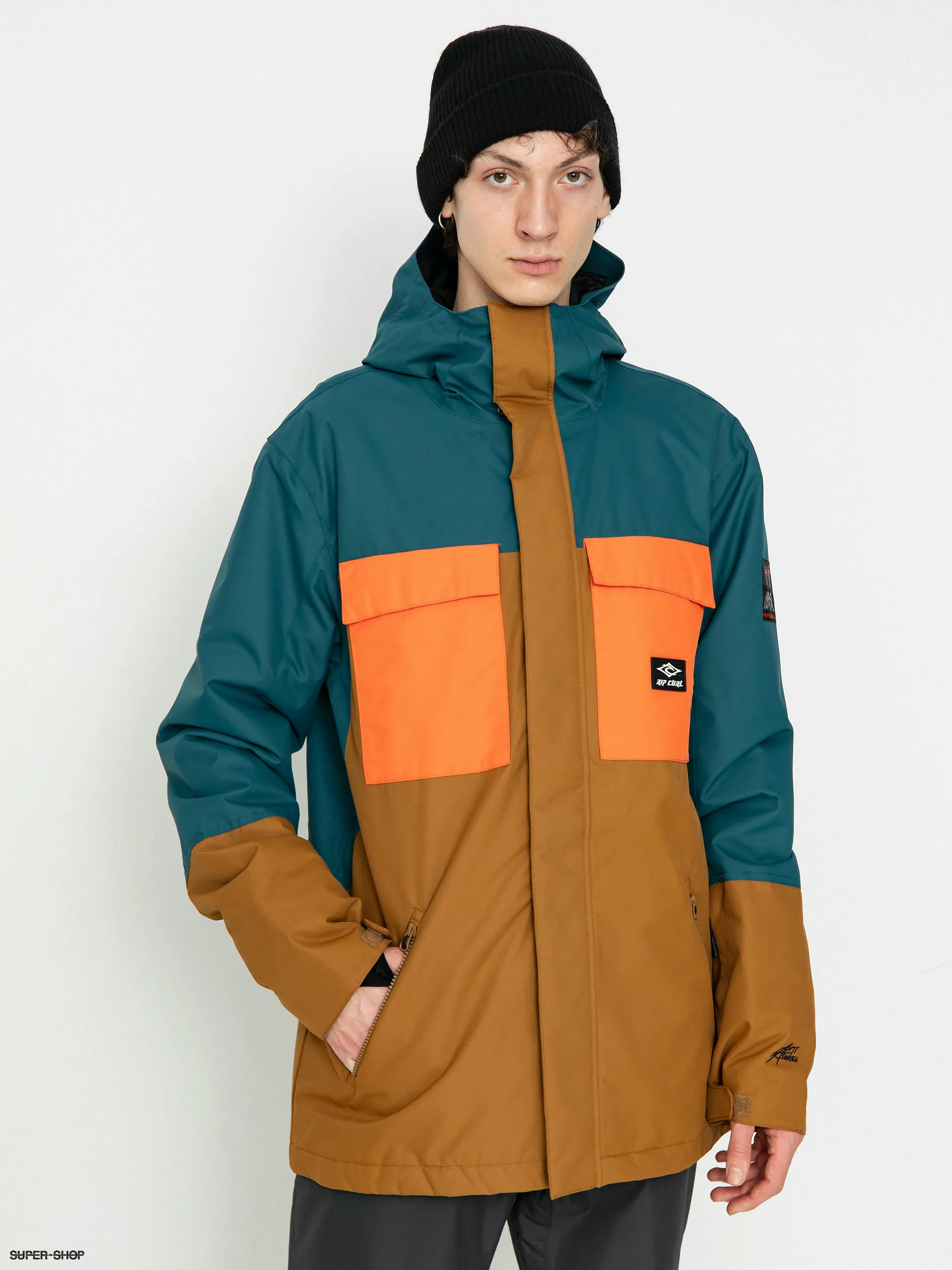 Rip Curl Pinnacle Snowboard jacket (blue green)