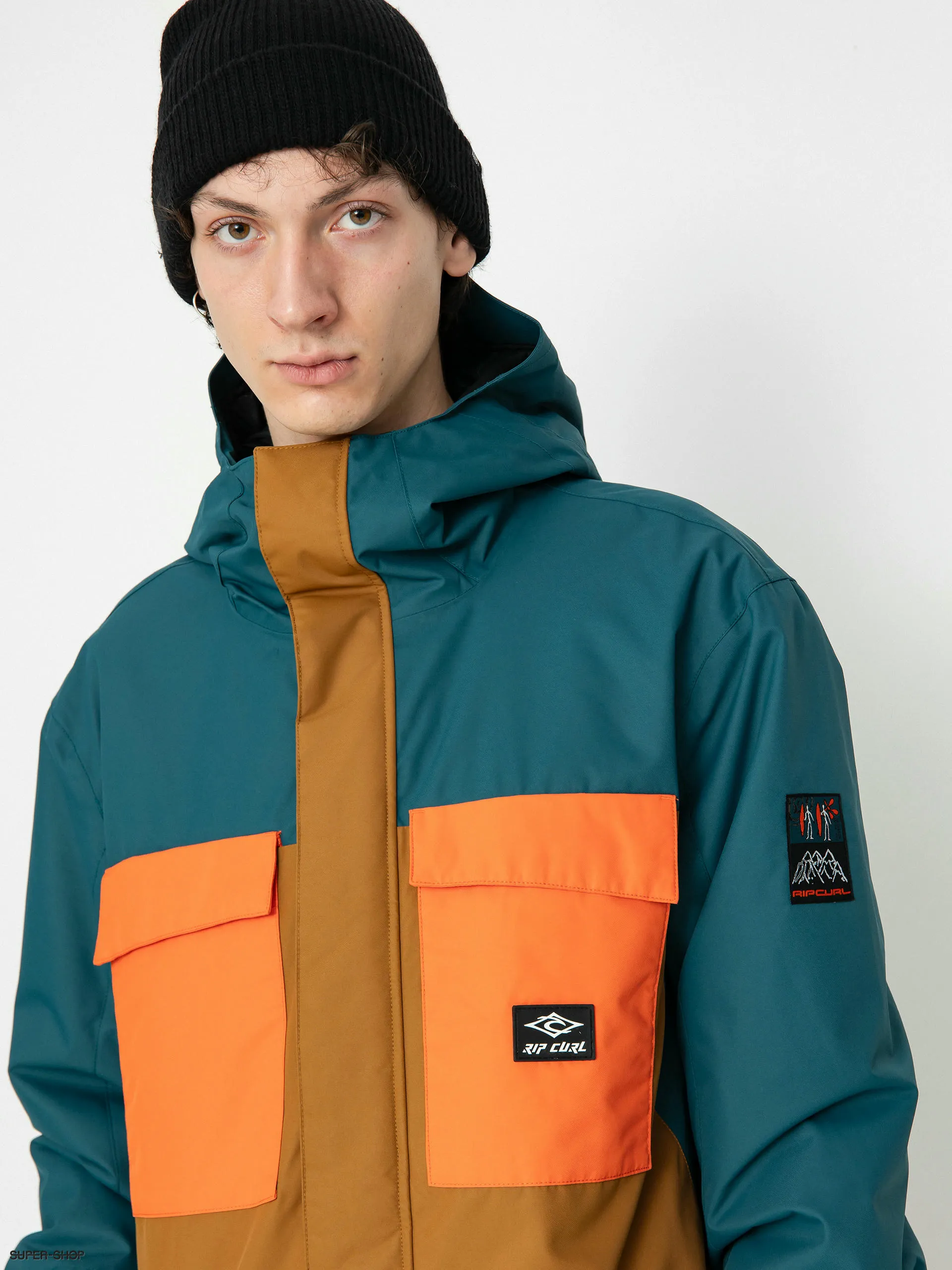 Rip Curl Pinnacle Snowboard jacket (blue green)