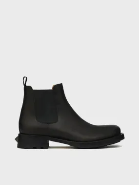 Roman Stud Calfskin Chelsea Boot