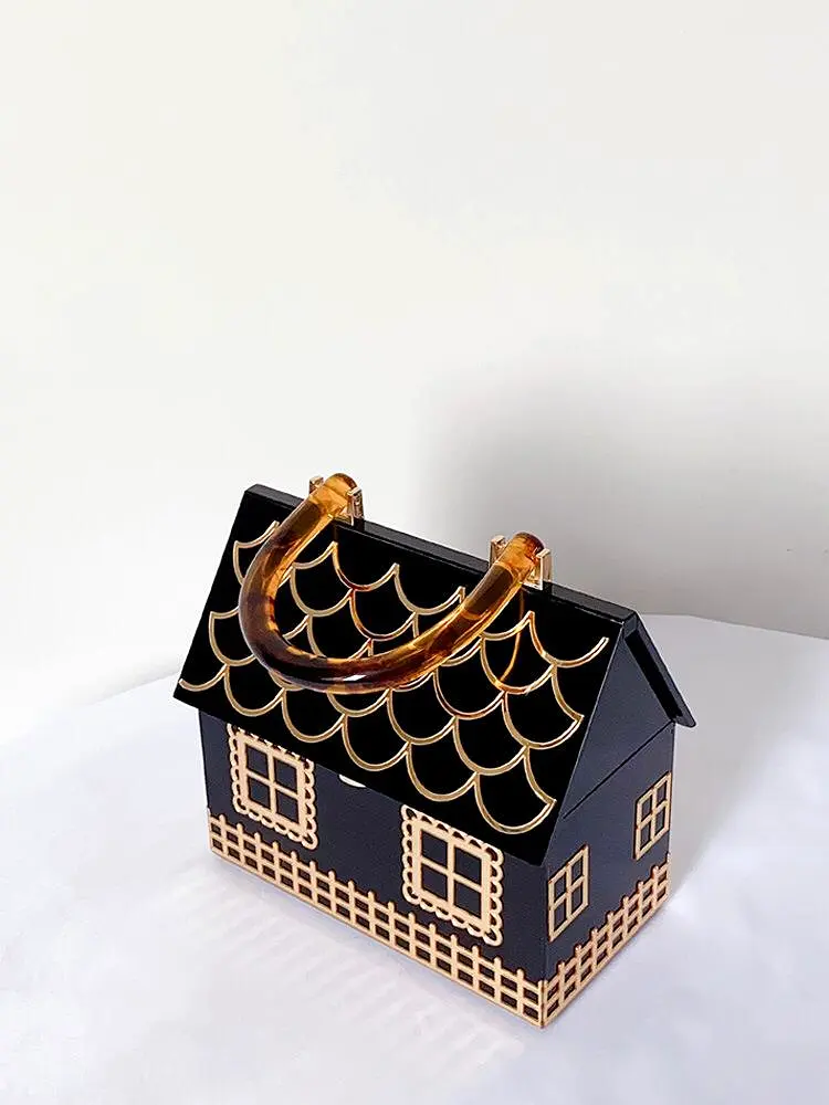 S2246 - BLACK HOUSE PURSE