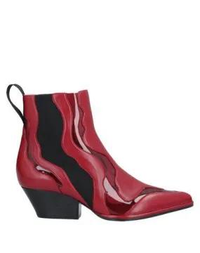 Sergio Rossi Women Ankle boots Brick red 4.5 UK