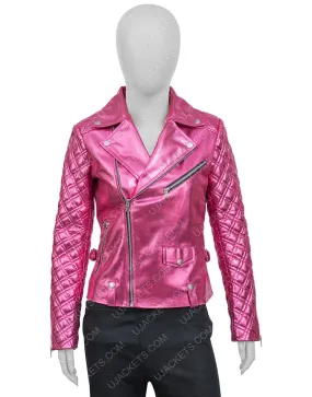 Sex/Life 2021 Sarah Shahi Jacket | Billie Connelly Pink Jacket | Ujackets