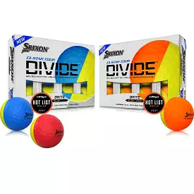 Srixon Q-Star Tour Divide Golf Balls - Sleeve