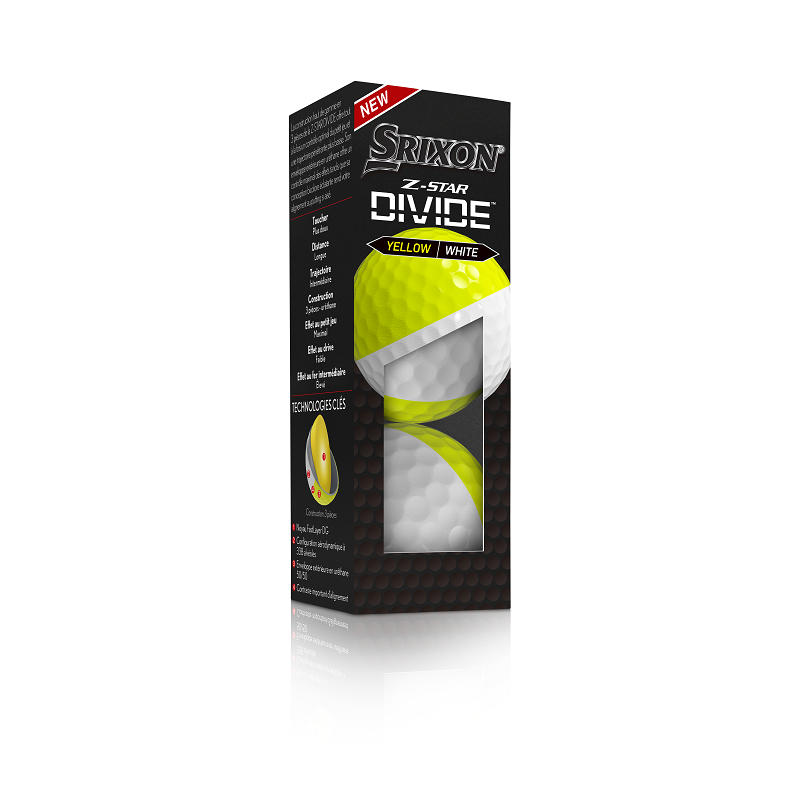 Srixon Z-Star Tour Divide Golf Balls - Sleeve