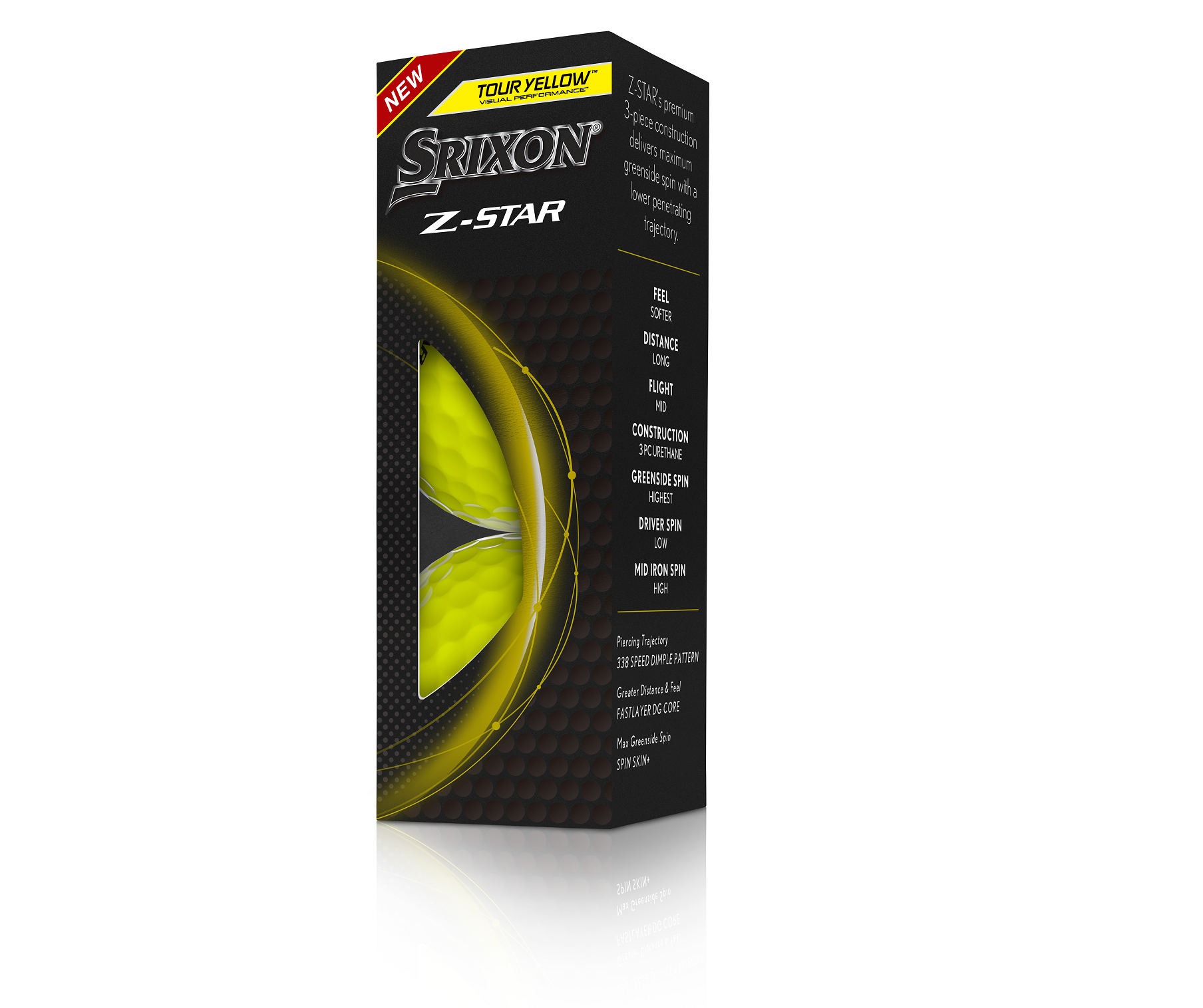 Srixon Z-Star Tour Golf Balls - Sleeve