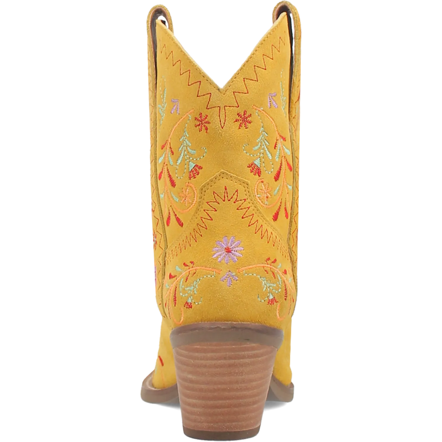 Sugar Bug Yellow Leather Bootie (DS)