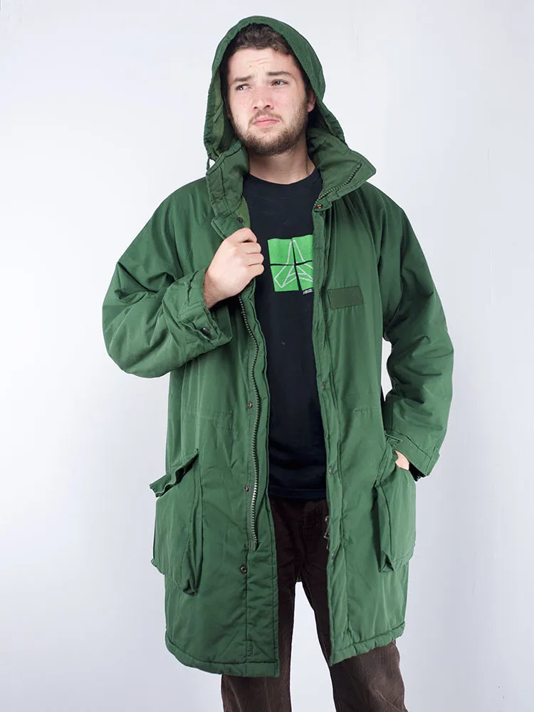 Swedish M90 Cold Weather Parkas - Fixed Hood - DISTRESSED RANGE