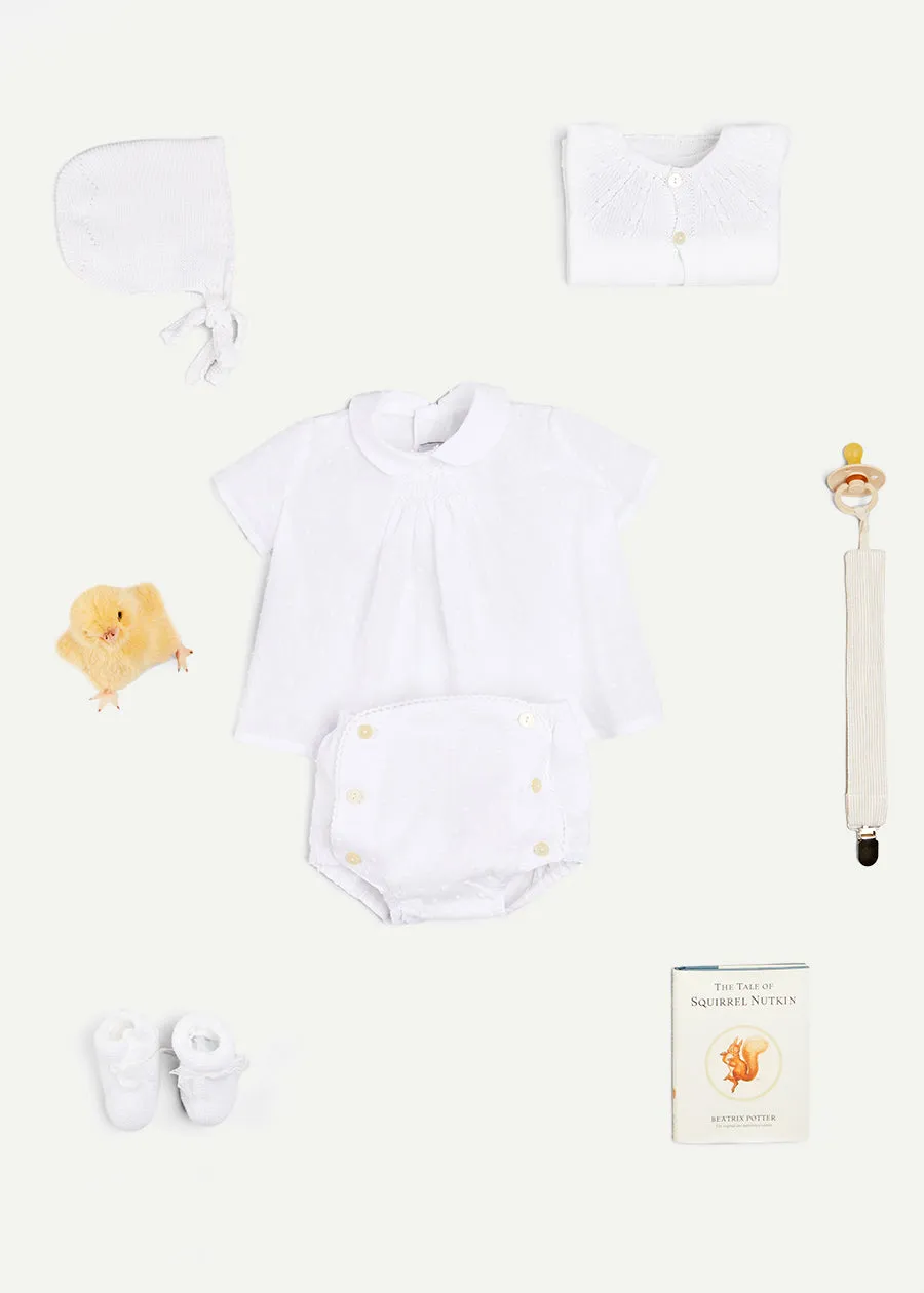 The Elegant Plumetti Gift Set in White