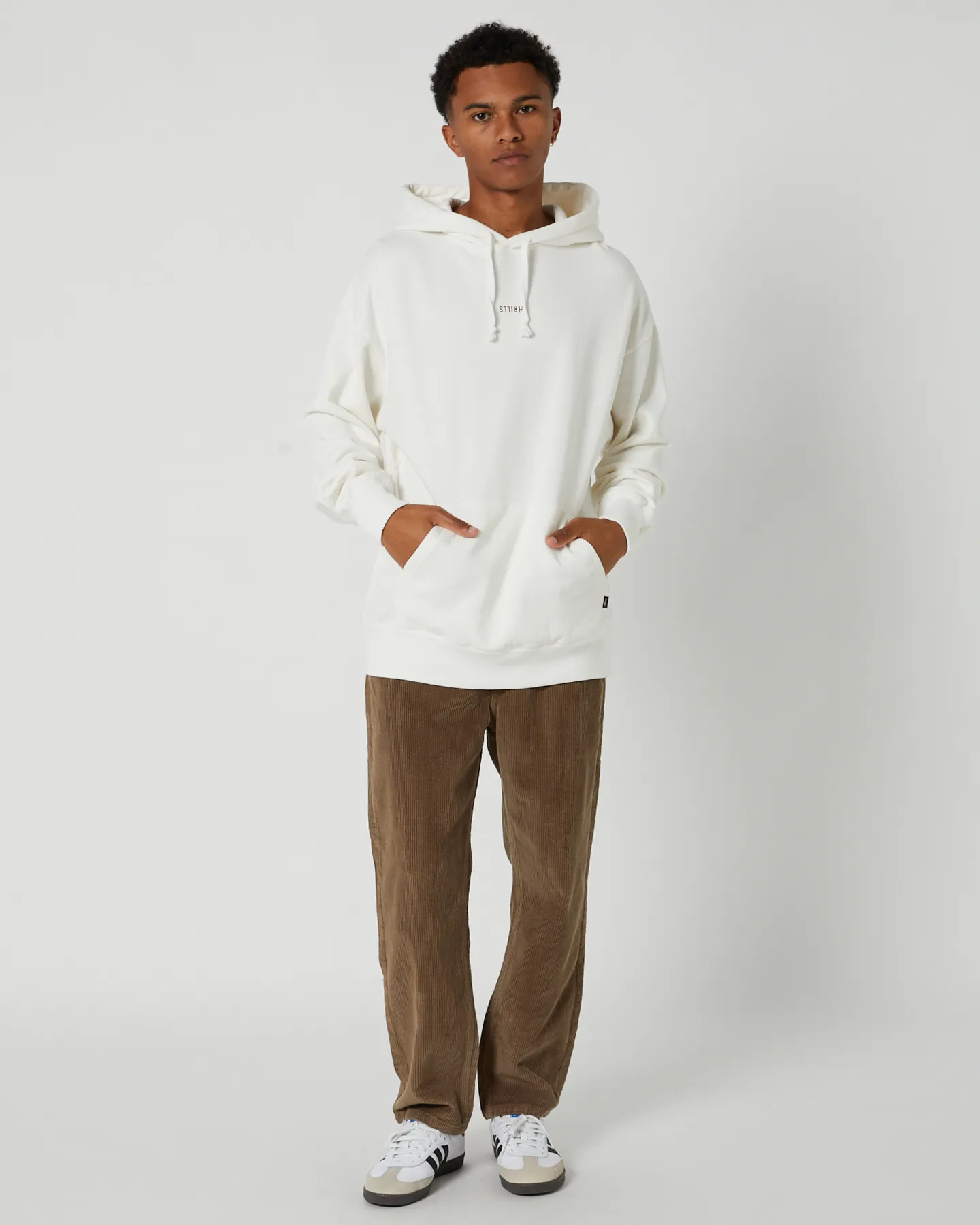 Thrills Minimal Slouch Pull On Hood - Tofu | SurfStitch