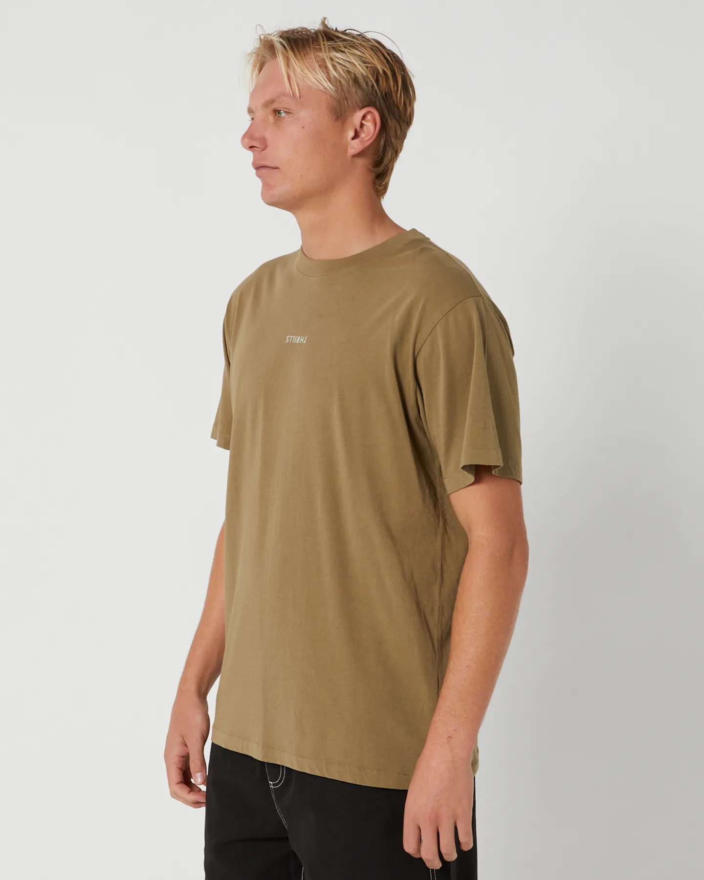 Thrills Minimal Thrills Merch Fit Tee - Aloe | SurfStitch