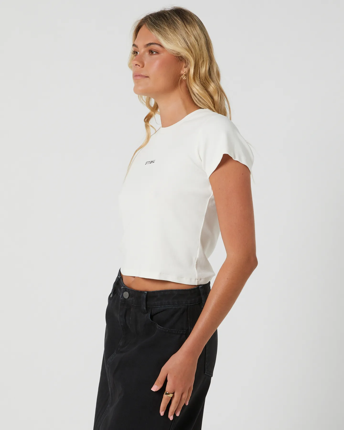 Thrills Minimal Thrills Mini Tee - Tofu | SurfStitch