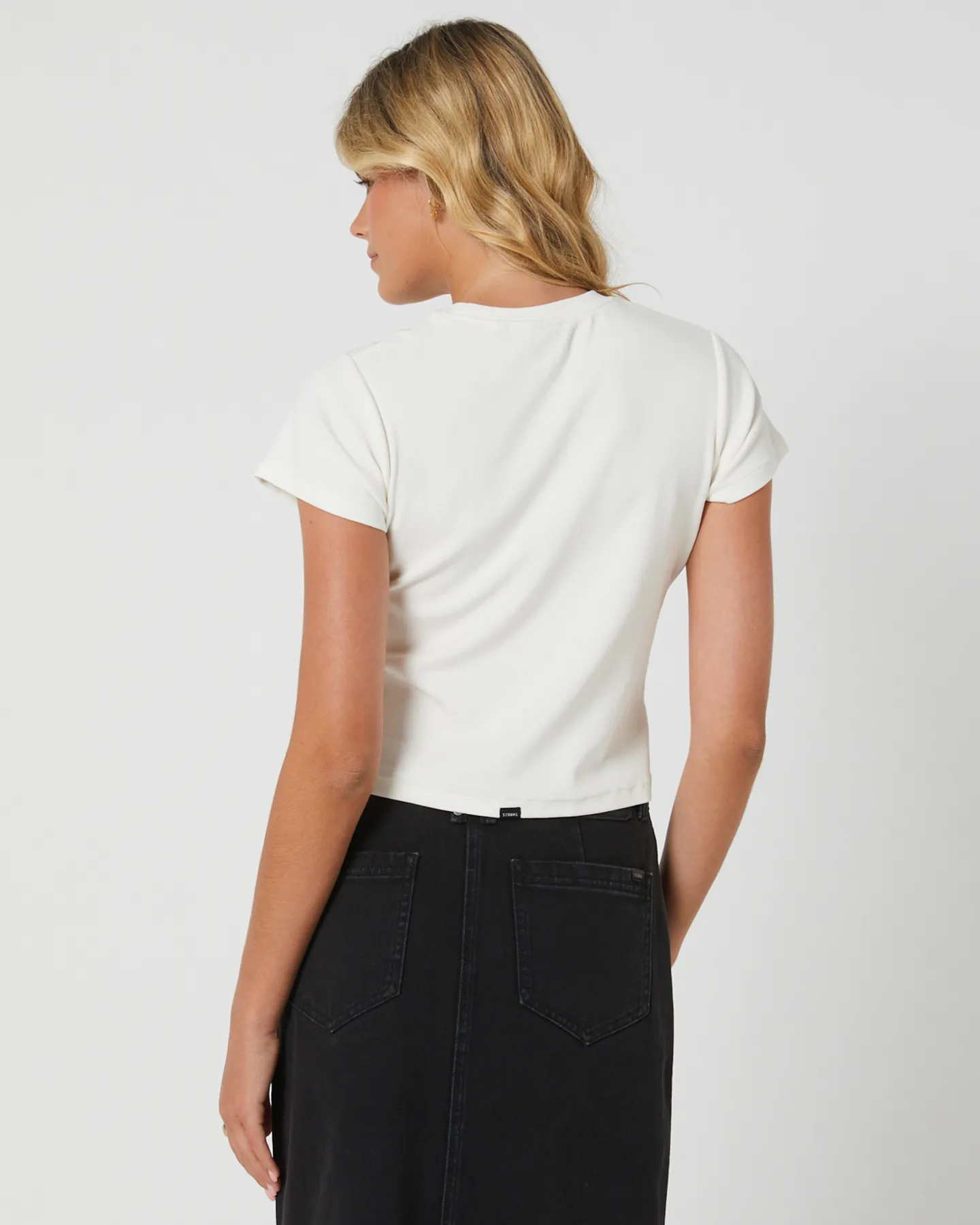 Thrills Minimal Thrills Mini Tee - Tofu | SurfStitch