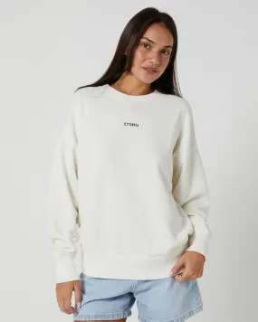 Thrills Minimal Thrills Slouch Crew - Tofu | SurfStitch