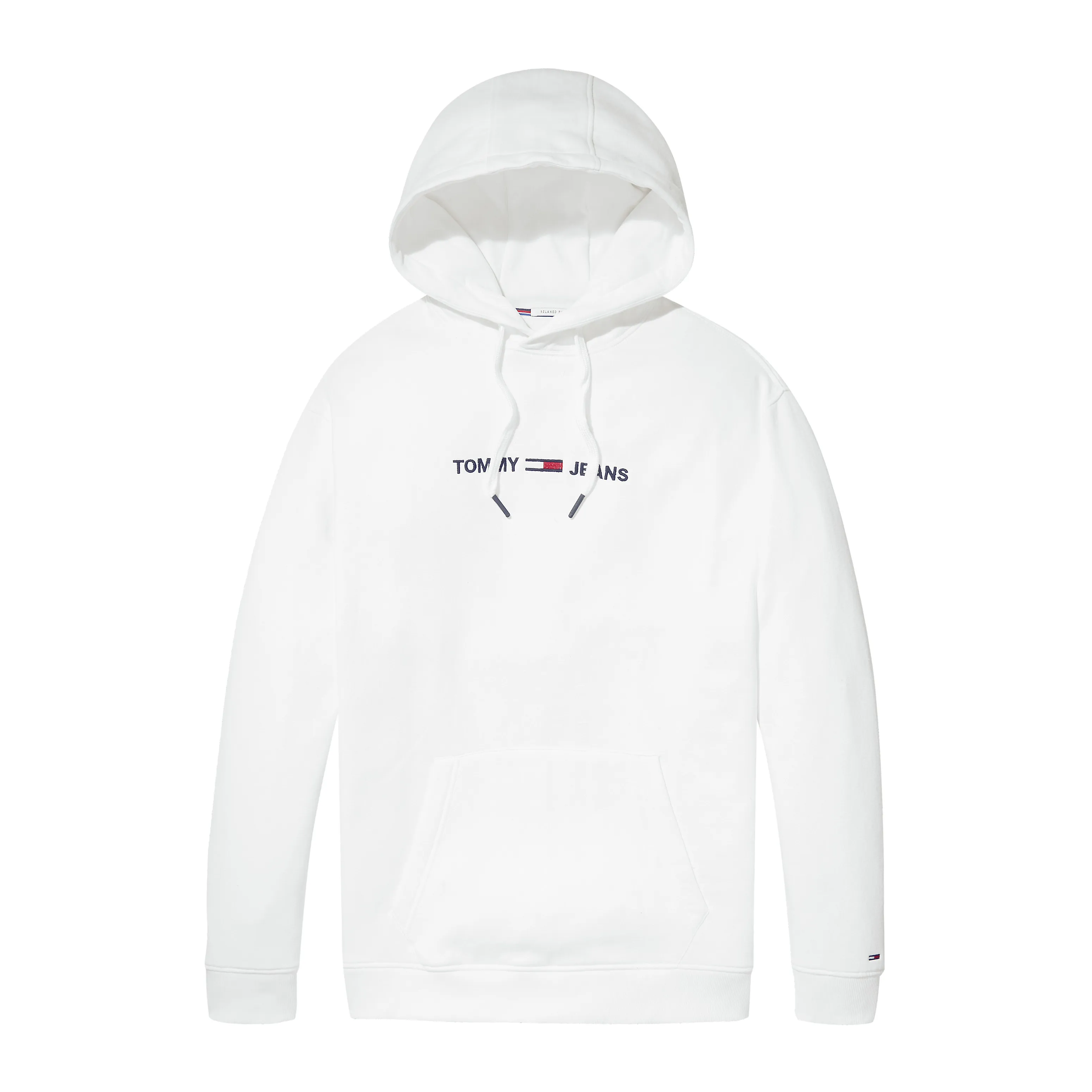 White Tommy Jeans Classic Small Logo Hoodie | Sweatshirts & Hoodies | Tommy Hilfiger