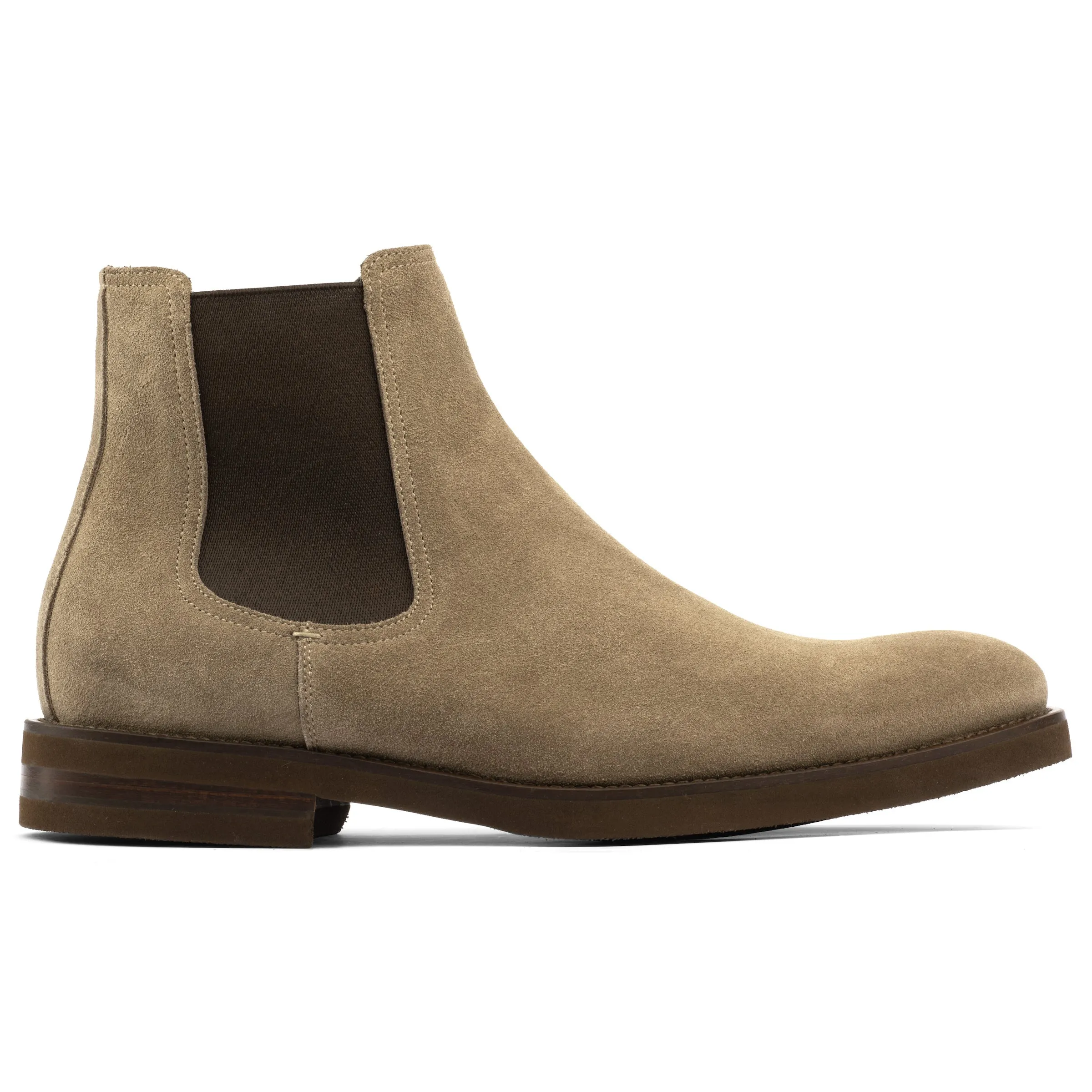 Whitman Taupe Suede Chelsea Boot