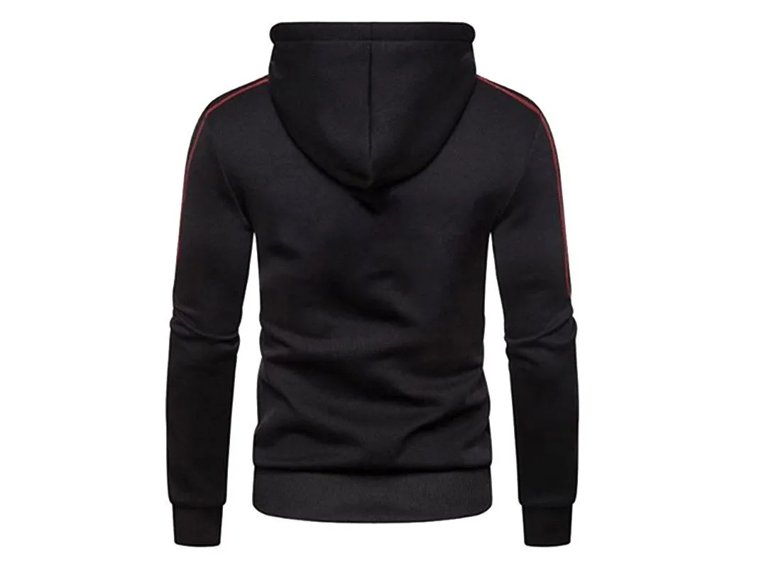 Winter Fashion Tracksuit Men's Zipper Pullover Hoodies and Jogging Suit