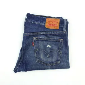 Womens LEVIS 501 Jeans Dark Blue | W32 L32