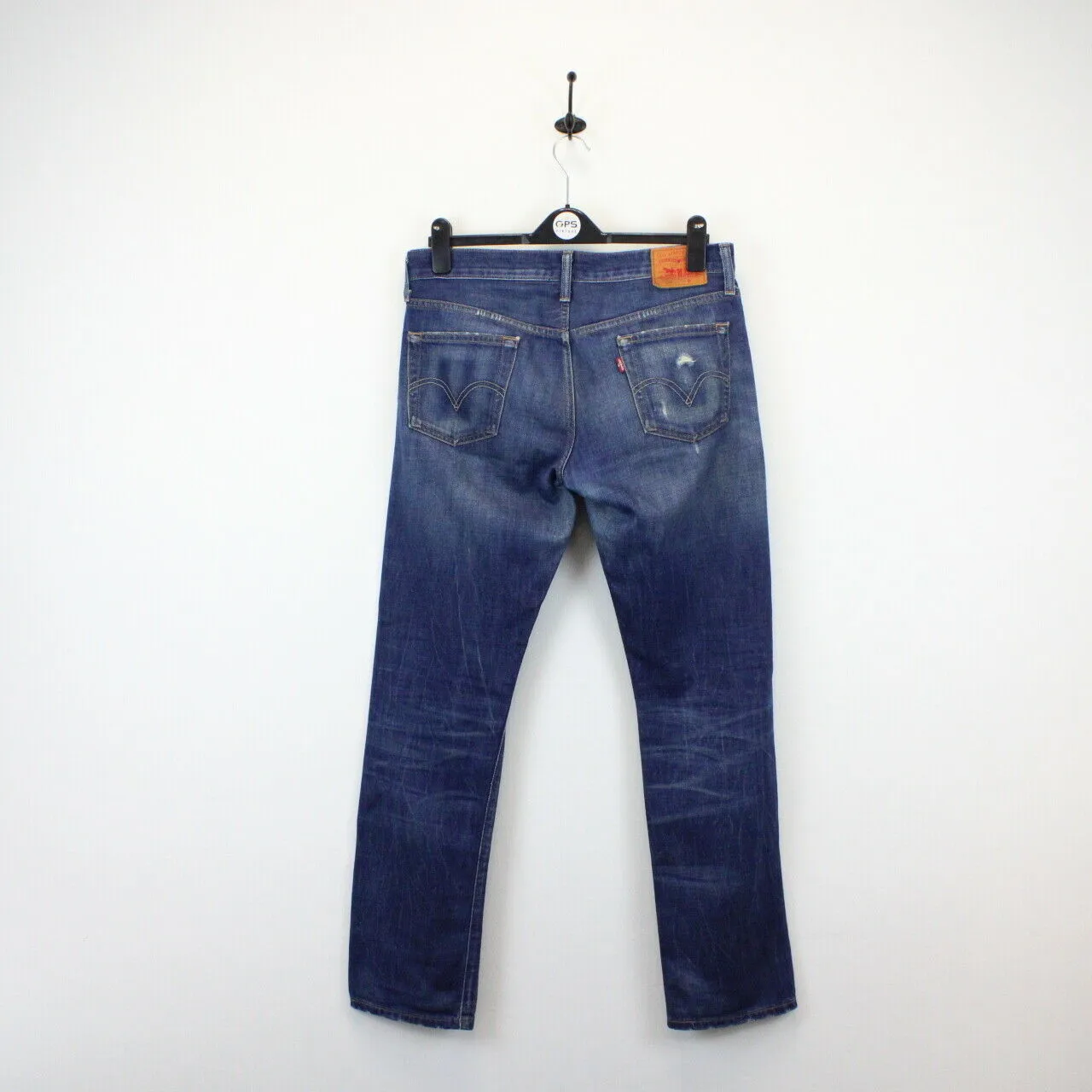 Womens LEVIS 501 Jeans Dark Blue | W32 L32