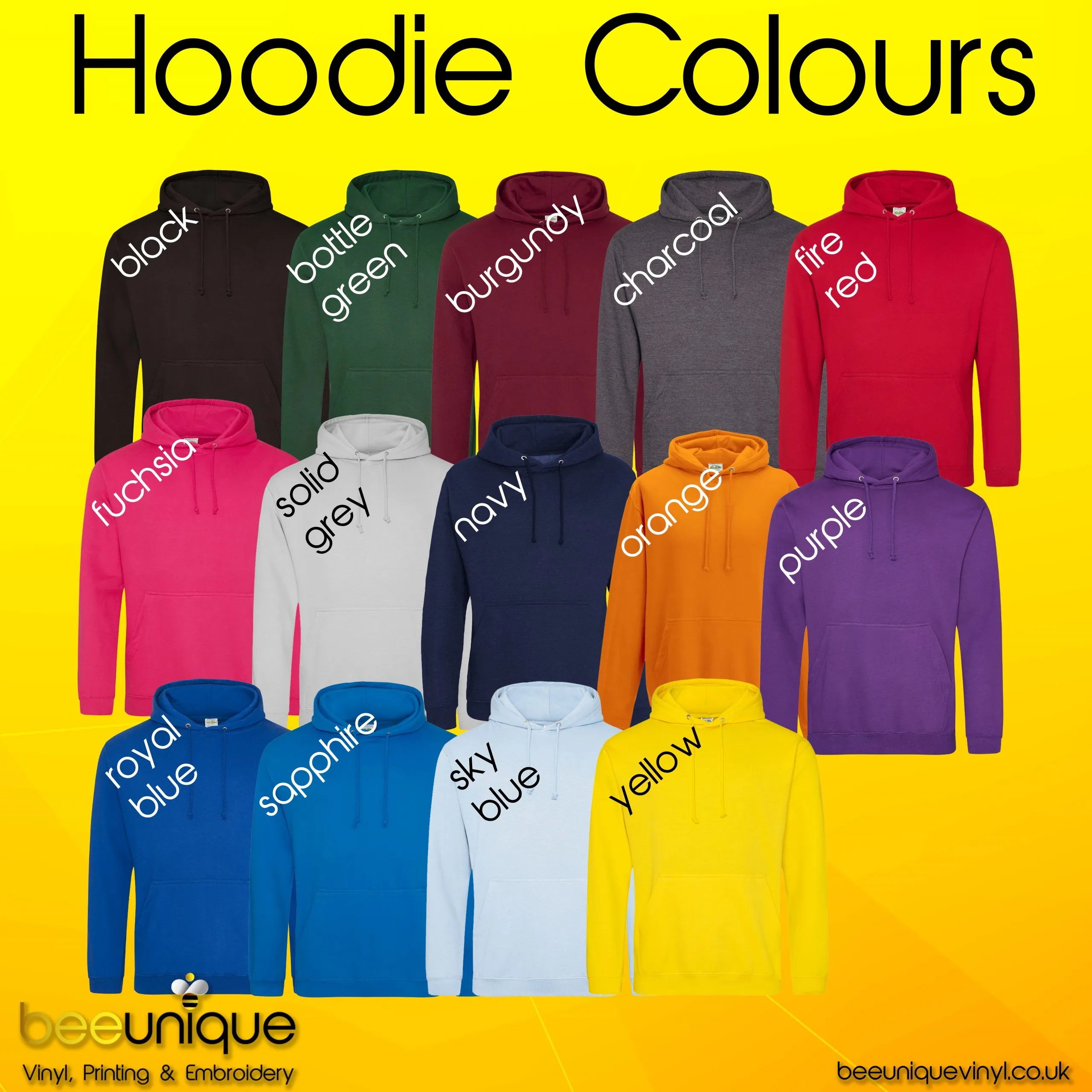 Workwear Bundle 57 - Hoodies With Free T-Shirt Bundle | Bee Unique