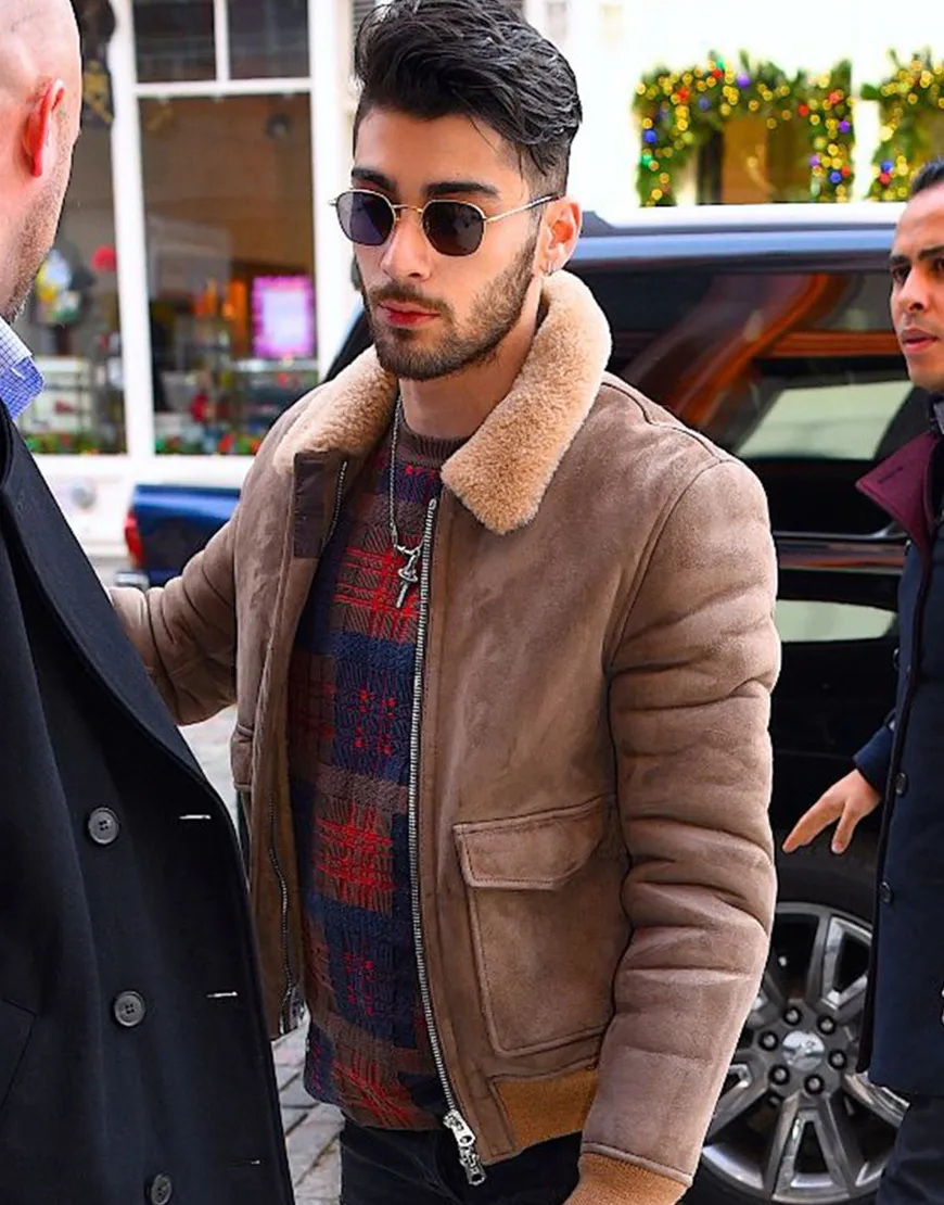 Zayn Malik Bomber Style Faux Fur Jacket | Men's Jacket For Winters 2021