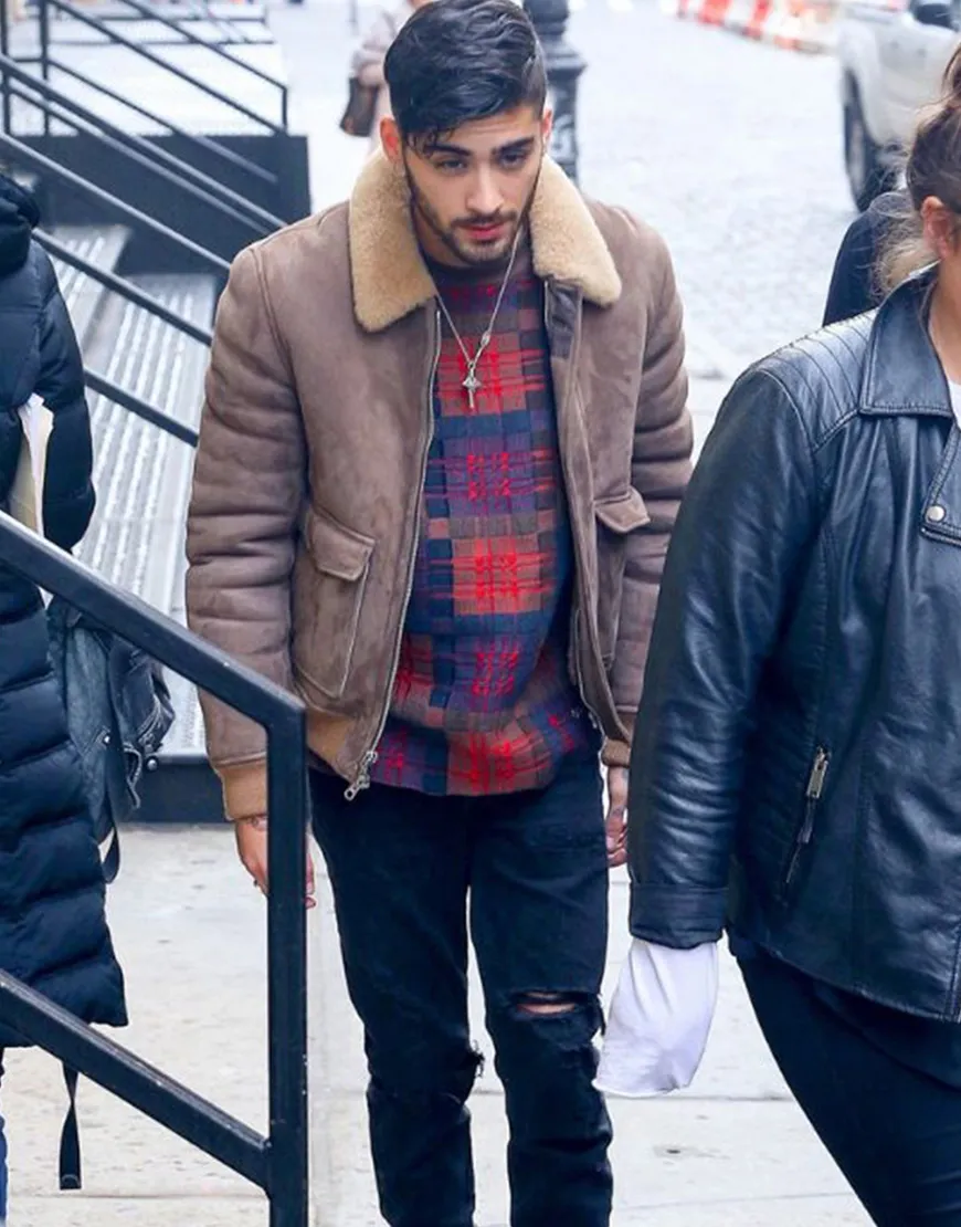 Zayn Malik Bomber Style Faux Fur Jacket | Men's Jacket For Winters 2021